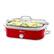 Alt View 16. Elite Gourmet - 3.5Qt. Casserole Slow Cooker with Locking Lid - Red.
