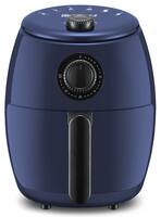 Elite Gourmet - 2.1qt Analog Hot Air Fryer - Blue Grey - Front_Zoom