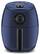 Front. Elite Gourmet - 2.1qt Analog Hot Air Fryer - Blue Grey.