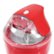 Angle. Americana - 1.5qt Electric Ice Cream Maker with Quick Freeze Bowl - Red.
