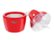 Alt View 11. Americana - 1.5qt Electric Ice Cream Maker with Quick Freeze Bowl - Red.