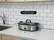 Alt View Zoom 17. Elite Gourmet - 3.5Qt. Casserole Slow Cooker with Locking Lid - Stainless Steel.