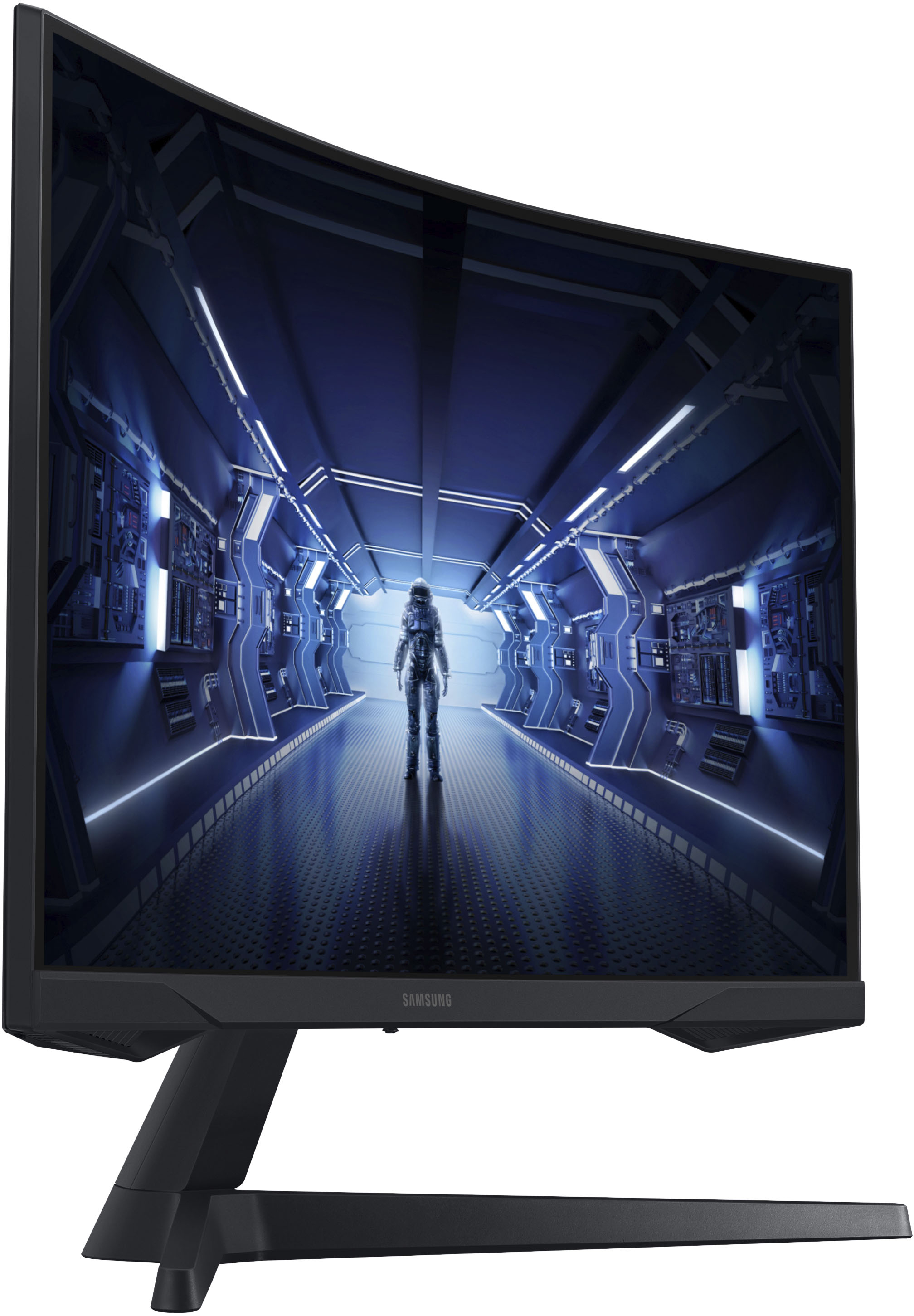 Best Buy: Samsung Odyssey (HDMI) LED Curved LC27G55TQWNXZA with Monitor G5 HDR FreeSync Black 27\