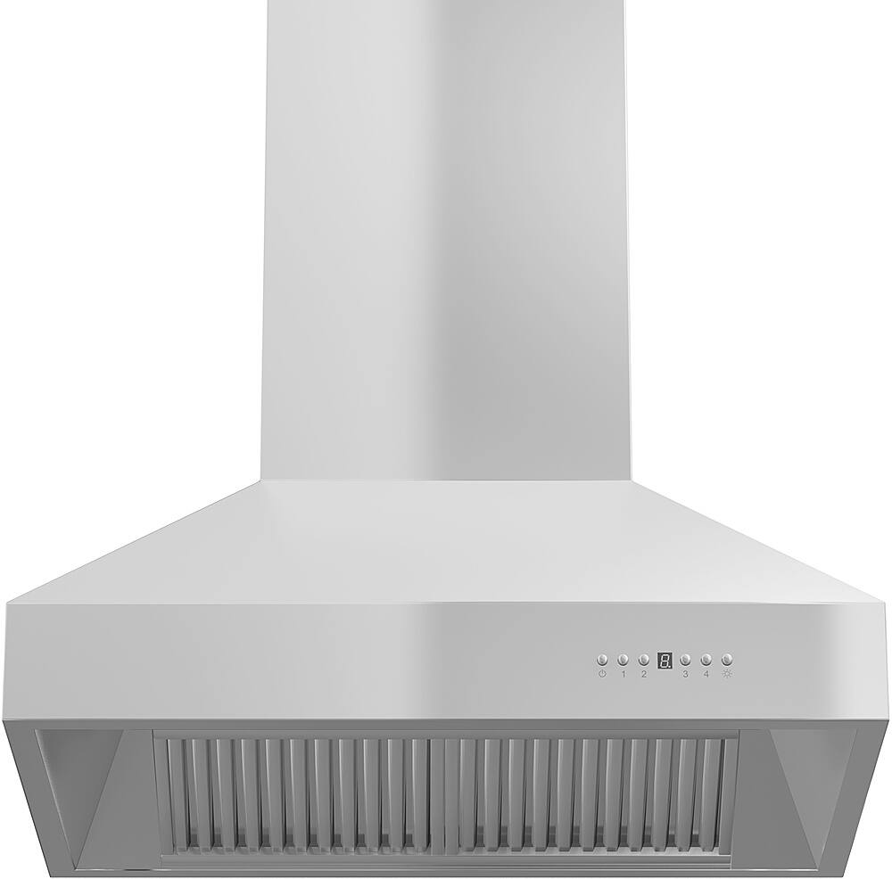 Best Buy ZLINE 54 inches Convertible Island Range Hood Stainless Steel