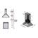 Alt View 15. ZLINE - 48" Island Mount Range Hood in Stainless Steel (697i-48) - Stainless Steel.