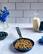 Angle. Granitestone - Diamond 5.5' Round Fry Pan Non Stick - Blue.