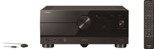 Yamaha - AVENTAGE RX-A6A 150W 9.2-Channel AV Receiver with 8K HDMI and MusicCast - Black - Front_Zoom