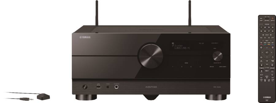 Yamaha AVENTAGE RX A4A 110W 7.2 Channel AV Receiver with 8K Yamaha AVENTAGE RX A4A 110W 7.2 Channel AV Receiver with 8K