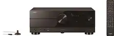 Front. Yamaha - AVENTAGE RX-A2A 100W 7.2-Channel AV Receiver with 8K HDMI and MusicCast - Black.