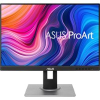 ASUS - ProArt PA248QV 24.1" WUXGA LCD Monitor (DVI, HDMI, USB) - Black - Front_Zoom
