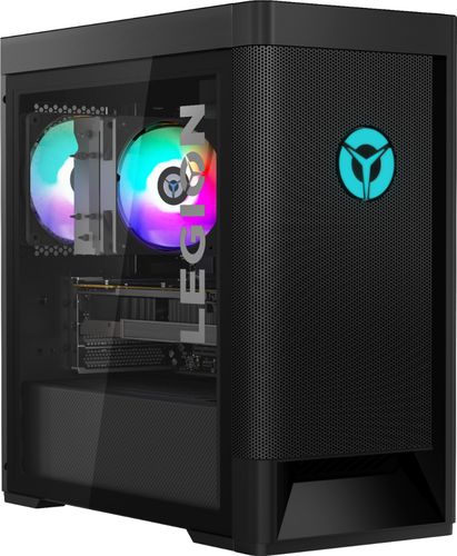 Lenovo - Legion Tower 5 AMD Gaming Desktop - AMD Ryzen 7 5800 - 16GB Memory - NVIDIA GeForce GTX 1650 Super - 256GB SSD + 1TB HDD - Raven Black