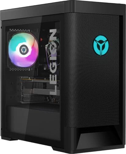 Lenovo - Legion Tower 5 AMD Gaming Desktop - AMD Ryzen 5-3600 - 8GB Memory - NVIDIA GeForce GTX 1650 Super - 512GB SSD - Phantom Black