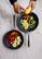 Angle. Granitestone - 12' Round Fry Pan Non Stick - Blue.