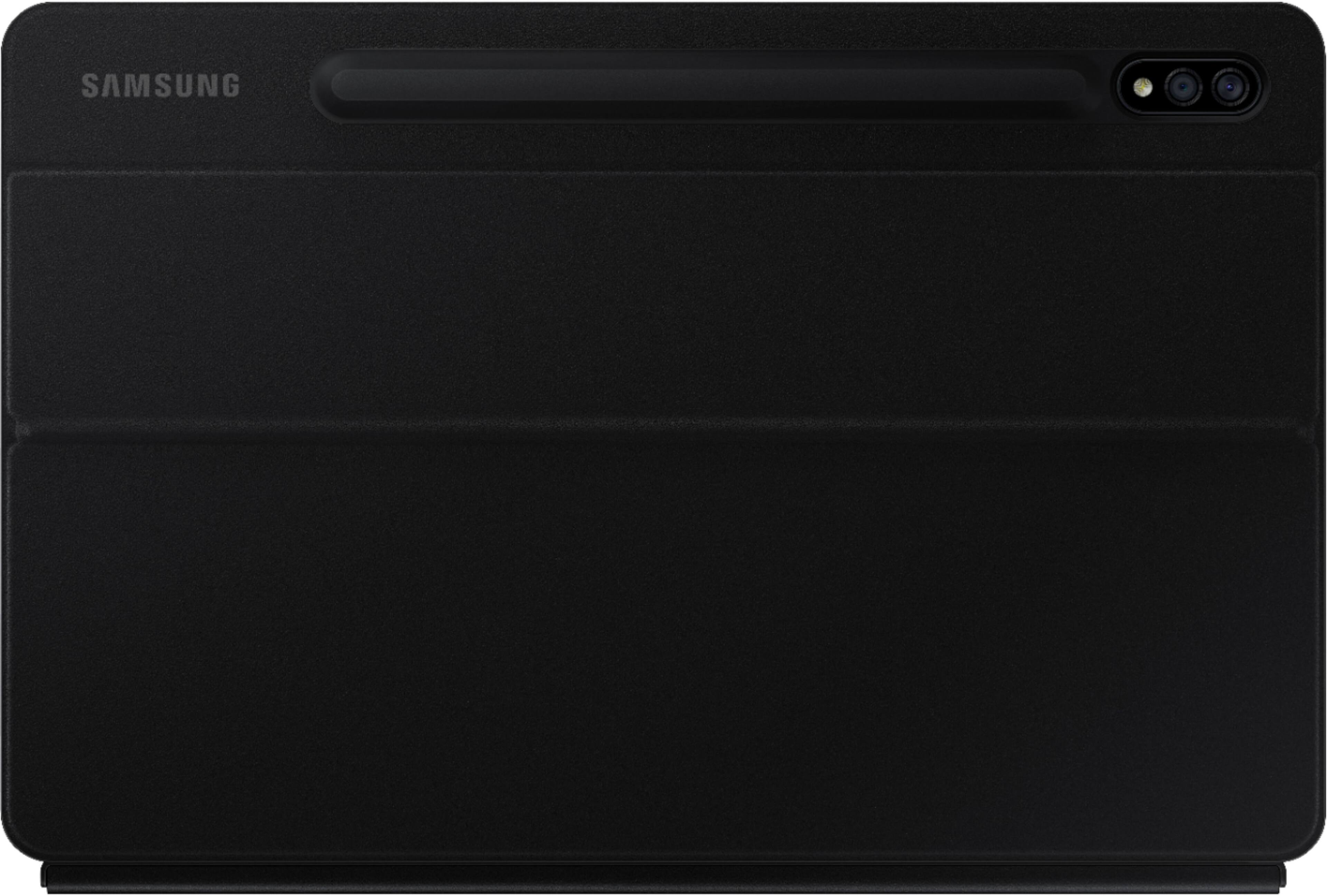 Alt View 12. Samsung - Galaxy Tab S8, Tab S7 Book Cover Keyboard - EF-DT870UBEGUJ - Black.