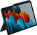 Alt View 17. Samsung - Galaxy Tab S8, Tab S7 Book Cover Keyboard - EF-DT870UBEGUJ - Black.