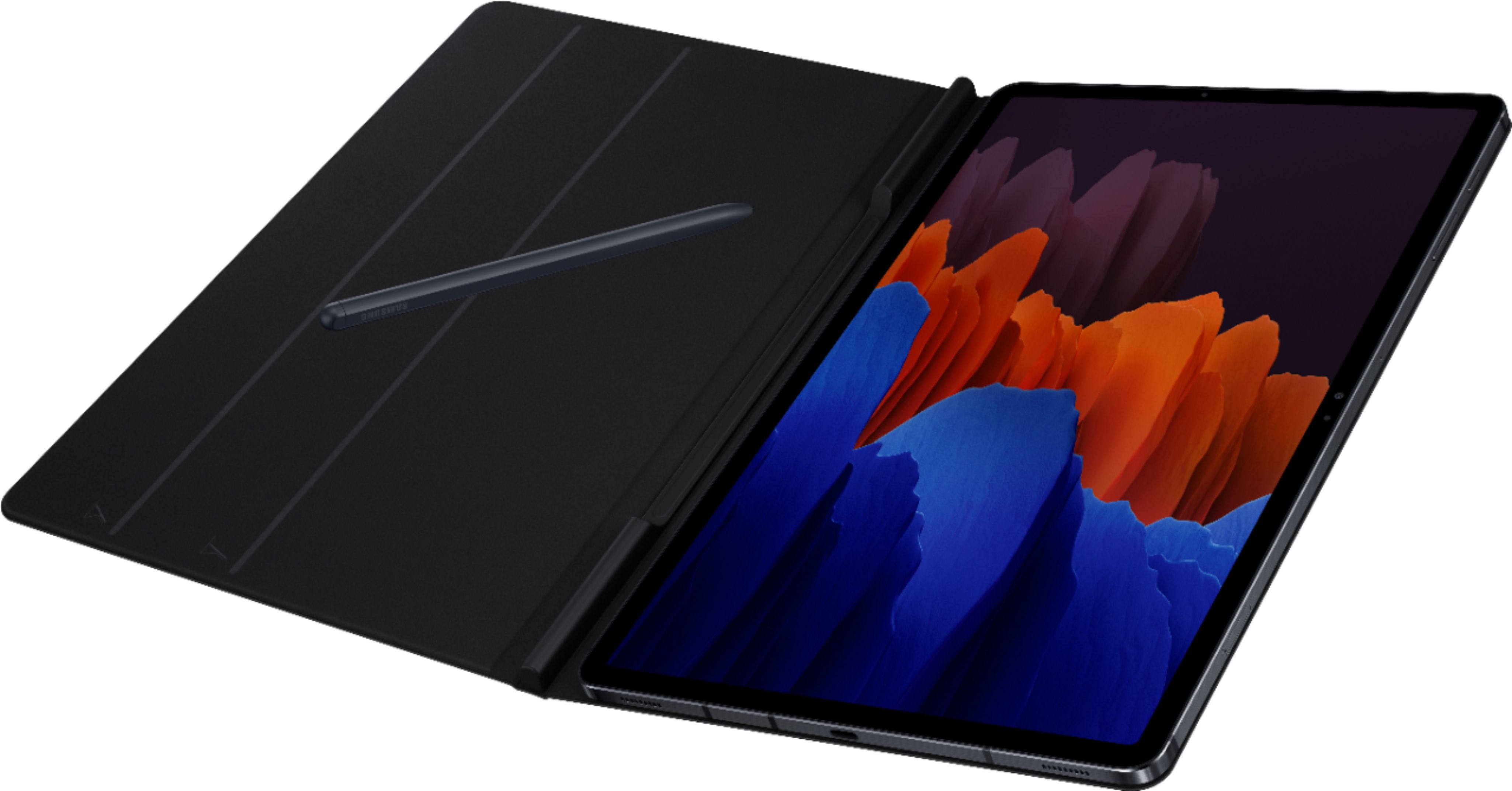 Samsung Galaxy tab S7+ Book Cover EFBT970PBEGUJ Black EFBT970PBEGUJ Best Buy
