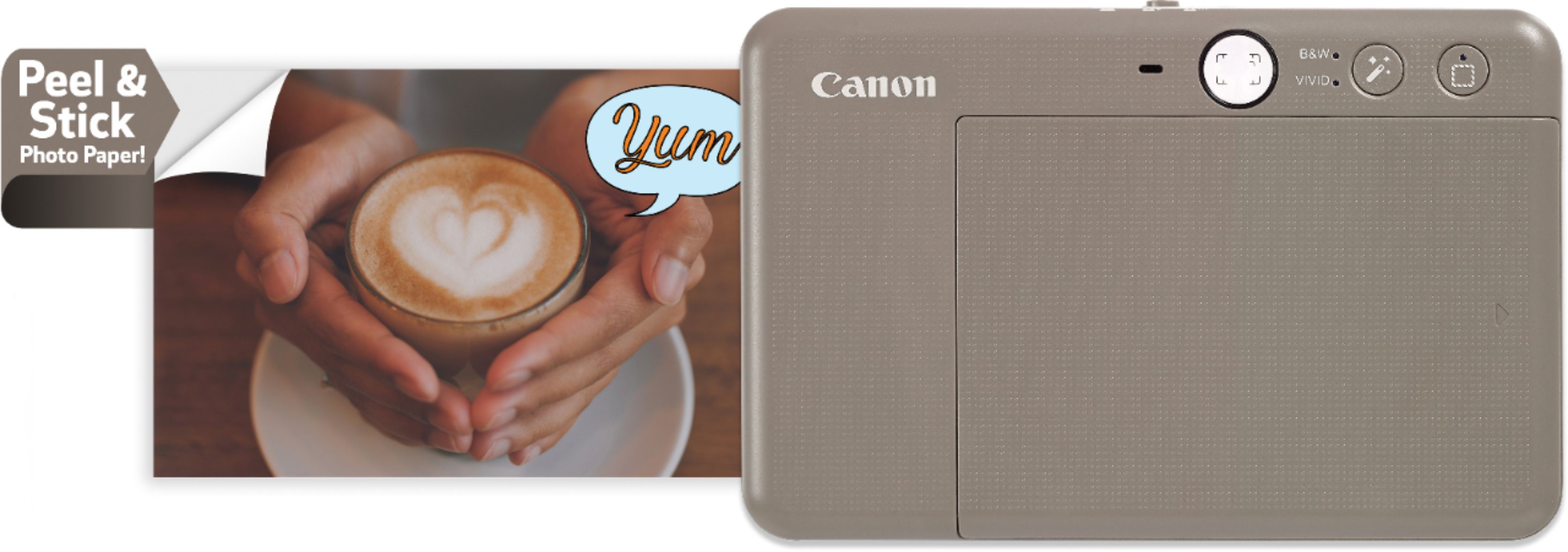 Canon Ivy Cliq+2 Instant Camera Printer with 20pk of Paper - Metallic -  Yahoo Shopping