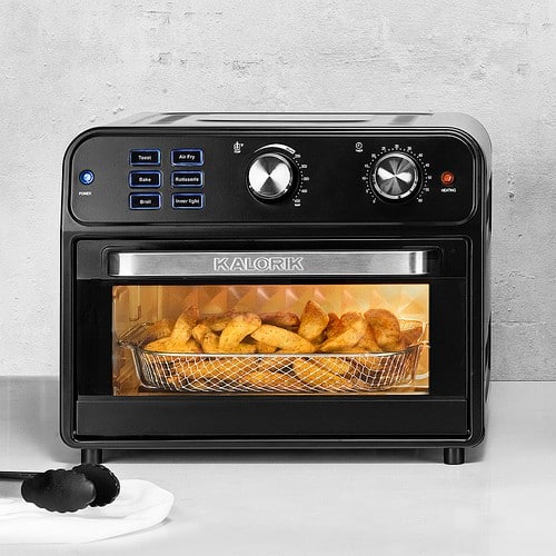 Kalorik 22qt Digital Air Fryer Toaster Oven Black AFO 46110 BK - Best Buy