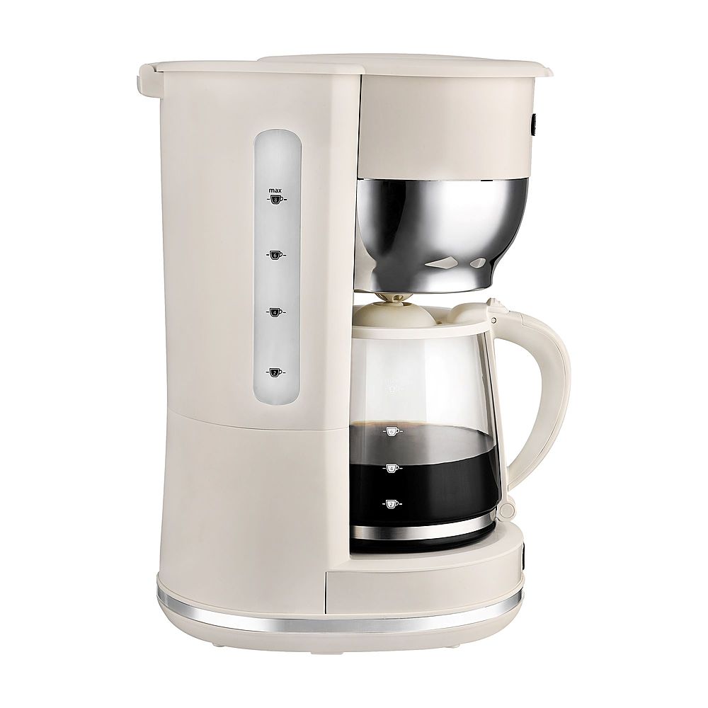 Best Buy: Kalorik Retro 10 Cup Coffee Maker Cream CM 46085 CR