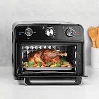Kalorik - 22qt Analog Air Fryer Toaster Oven - Black - Alt_View_Standard_13