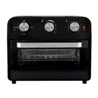 Kalorik - 22qt Analog Air Fryer Toaster Oven - Black - Alt_View_Zoom_13