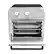 Alt View 13. Kalorik - 12qt Analog Air Fryer Oven - Stainless Steel.