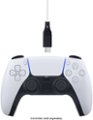 Alt View Zoom 12. Insignia™ - 9' Play + Charge USB-C Cable for PlayStation 5 - White/Black.