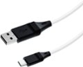 Alt View Zoom 1. Insignia™ - 9' Play + Charge USB-C Cable for PlayStation 5 - White/Black.
