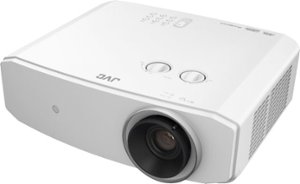 JVC - LX-NZ3W 3000lm 4K via Upscaling Laser Home Theater Projector with HDR - White - Angle_Zoom