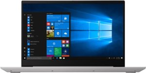 Lenovo - Geek Squad Certified Refurbished Ideapad 15.6" Touch-Screen Laptop - AMD Ryzen 5 - 12GB Memory - 1TB HDD - Platinum Gray - Front_Zoom