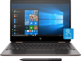 HP - Geek Squad Certified Refurbished Spectre x360 2-in-1 13.3" Touch-Screen Laptop - Intel Core i7 - 8GB Memory - 256GB SSD - Ash Silver - Front_Zoom
