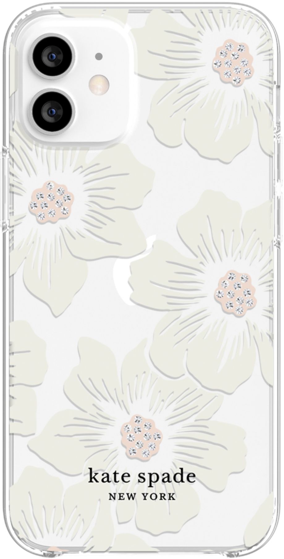 Best Buy: kate spade new york Protective Hard shell Case for iPhone 12 Mini  Clear KSIPH-151-HHCCS