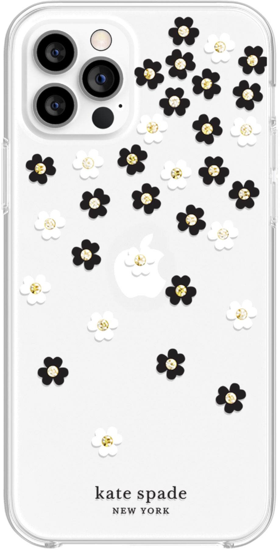 Best Buy: kate spade new york Protective Hardshell Case for iPhone 12 and iPhone  12 Pro Scatterred Flowers KSIPH-153-SFLBW