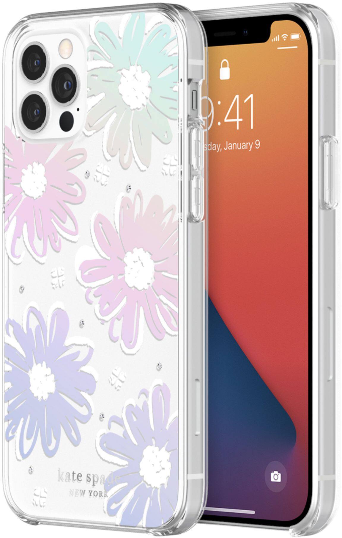 Alt View 18. kate spade new york - Protective Hardshell Case for iPhone 12 and iPhone 12 Pro - Daisy.