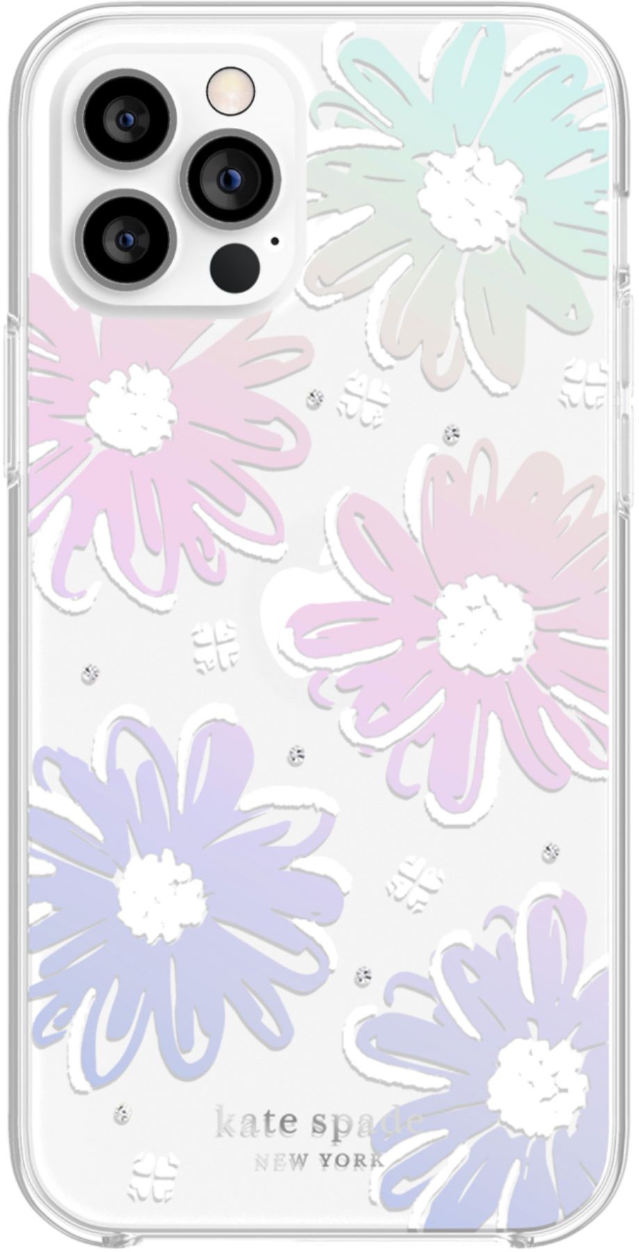 kate spade new york Protective Hardshell Case for iPhone 12 and iPhone 12  Pro Daisy KSIPH-153-DSYIR - Best Buy