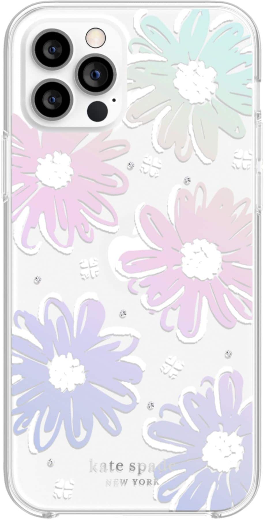 Alt View 20. kate spade new york - Protective Hardshell Case for iPhone 12 and iPhone 12 Pro - Daisy.
