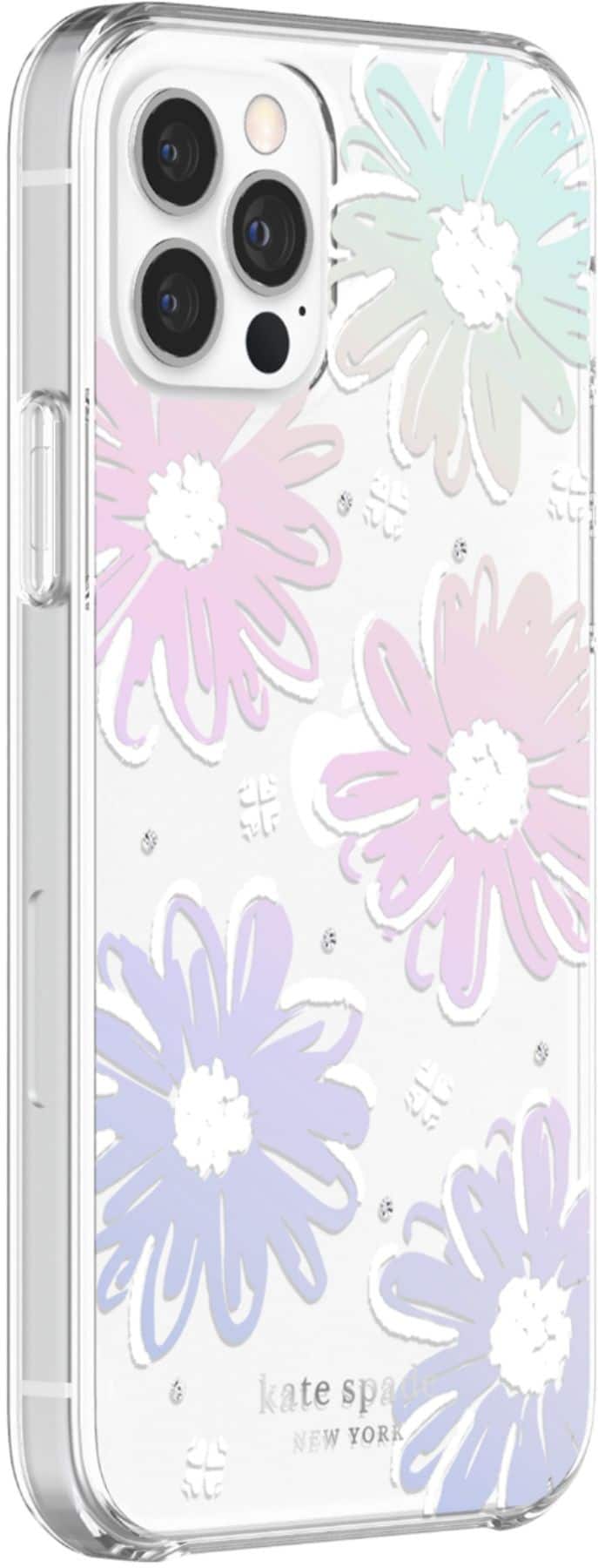 Alt View 22. kate spade new york - Protective Hardshell Case for iPhone 12 and iPhone 12 Pro - Daisy.