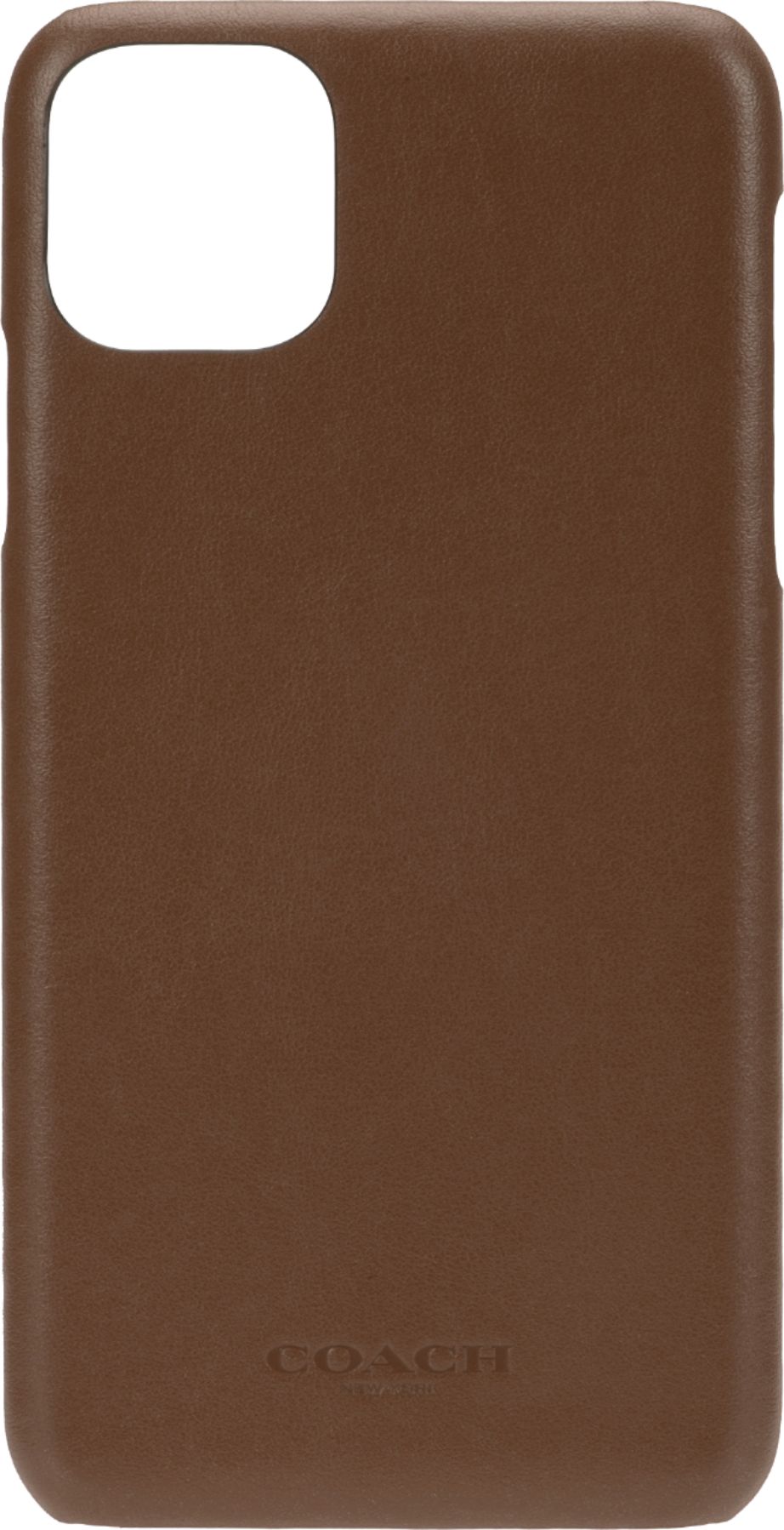 Coach - Leather Slim Protective Case for iPhone 12 Pro...