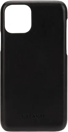 Front. Coach - Leather Slim Protective Case for iPhone 12 Mini.