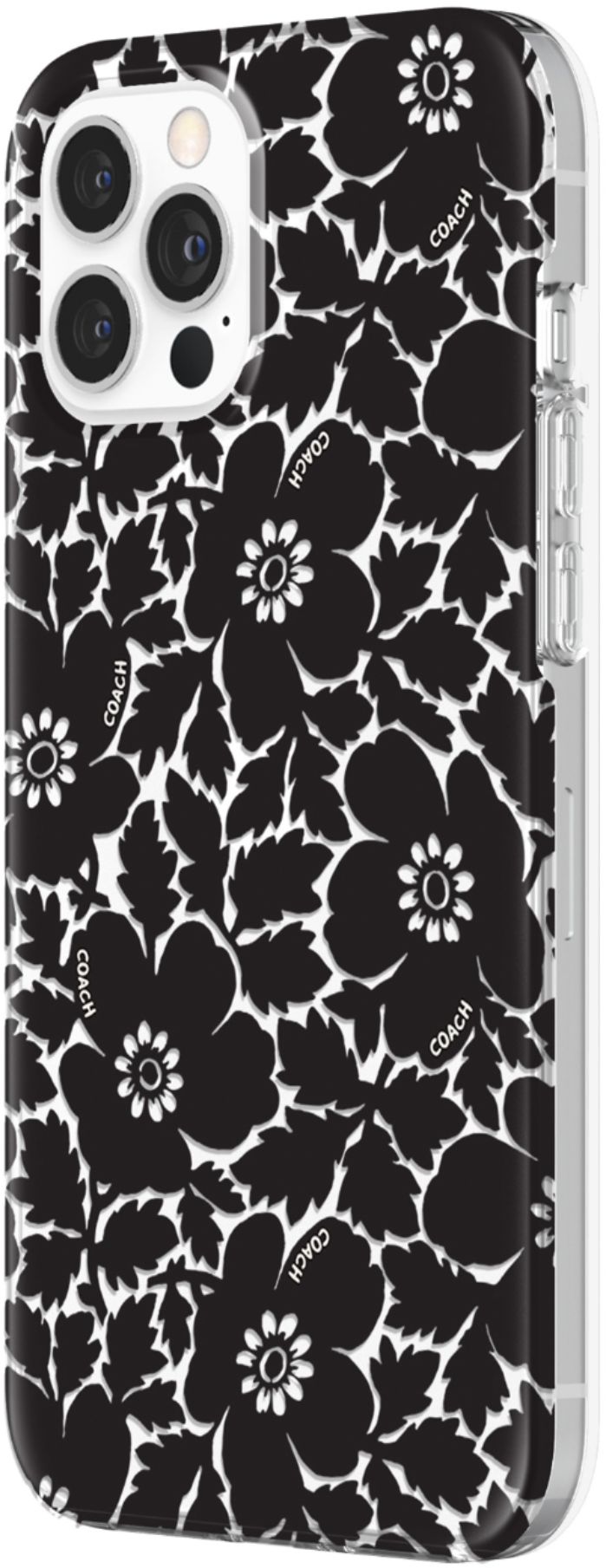 Best Buy: Coach Protective Case for iPhone 12 Pro Max CIPH-055-BFBLK