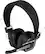 Front. Aluratek - Wireless Stereo Headset with Boom Microphone and Bluetooth Dongle - Black.