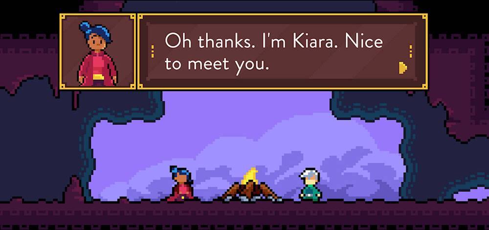 Oh thanks. I'm Kiara. Nice to meet you.