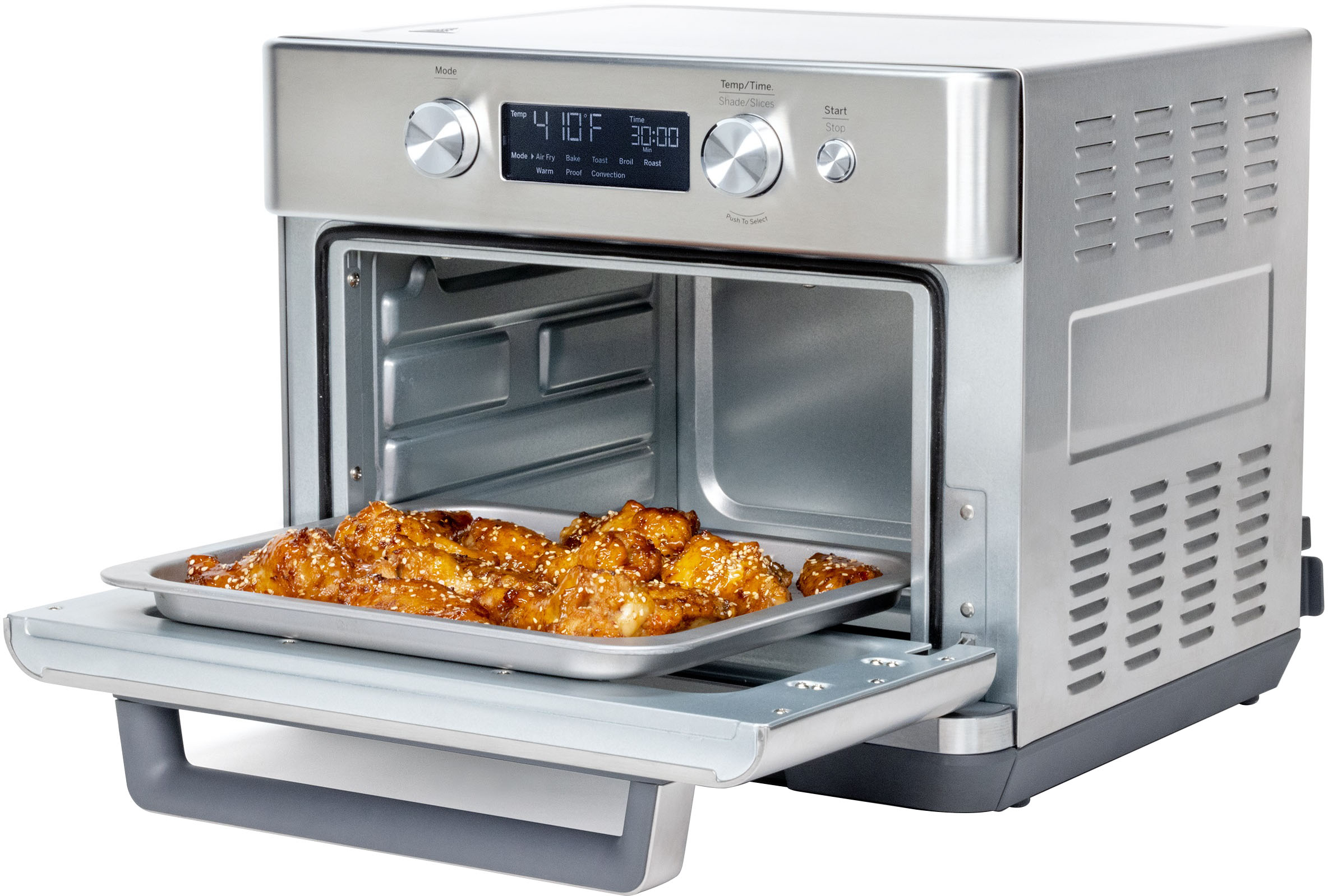GE Appliances Digital Air Fry 8-In-1 Toaster Oven in Stainless Steel