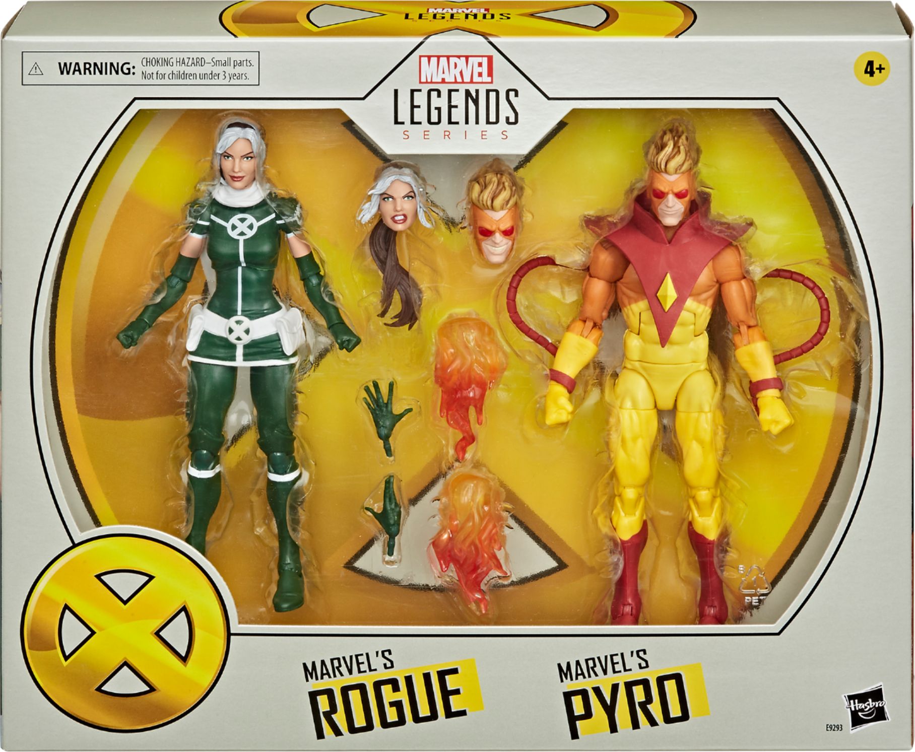 Hasbro Marvel Legends Series Marvel’s Rogue and Pyro 6" Action Figure E9293 for sale online 