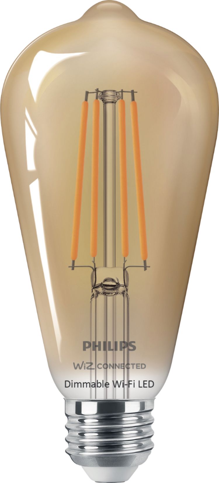 Bombilla Vela Vintage Inteligente Ambar de Philips Wiz