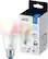 Front. WiZ - A19 Color and Tunable White Bulb - White.