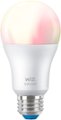 Front Zoom. WiZ - A19 Color and Tunable White Bulb - White.