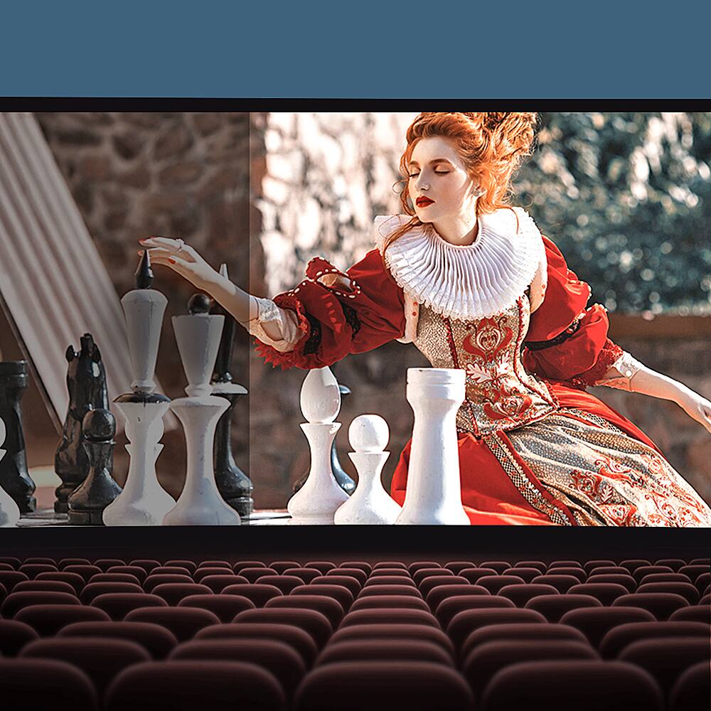 Alt View 12. Vankyo - Leisure 470 Native 720P Wireless Single LCD Mini Projector - White.