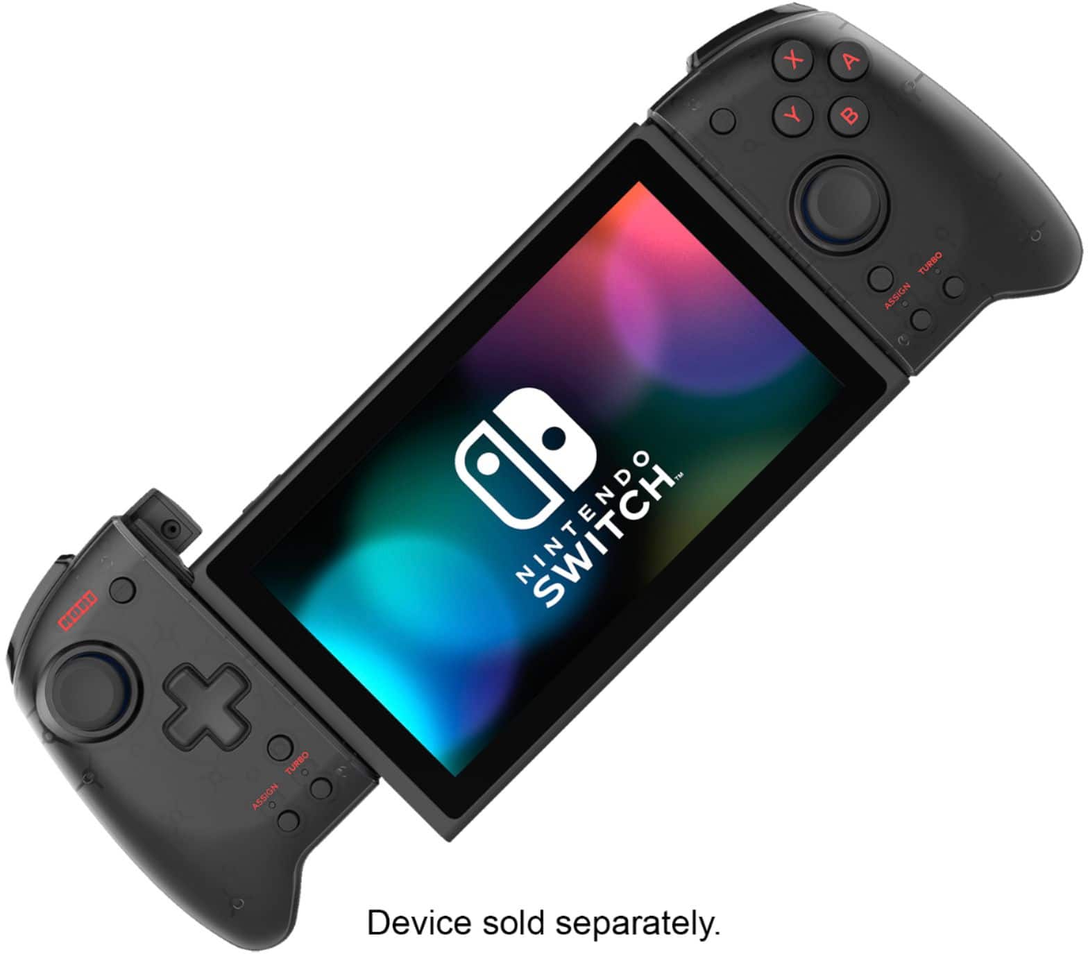 Alt View 12. Hori - Split Pad Pro Handheld Controller for Nintendo Switch - Black.