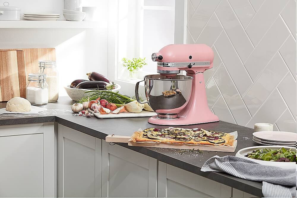 Accessories. KitchenAid - KitchenAid Artisan Series 5 Quart Tilt-Head Stand Mixer - KSM150PSDR.